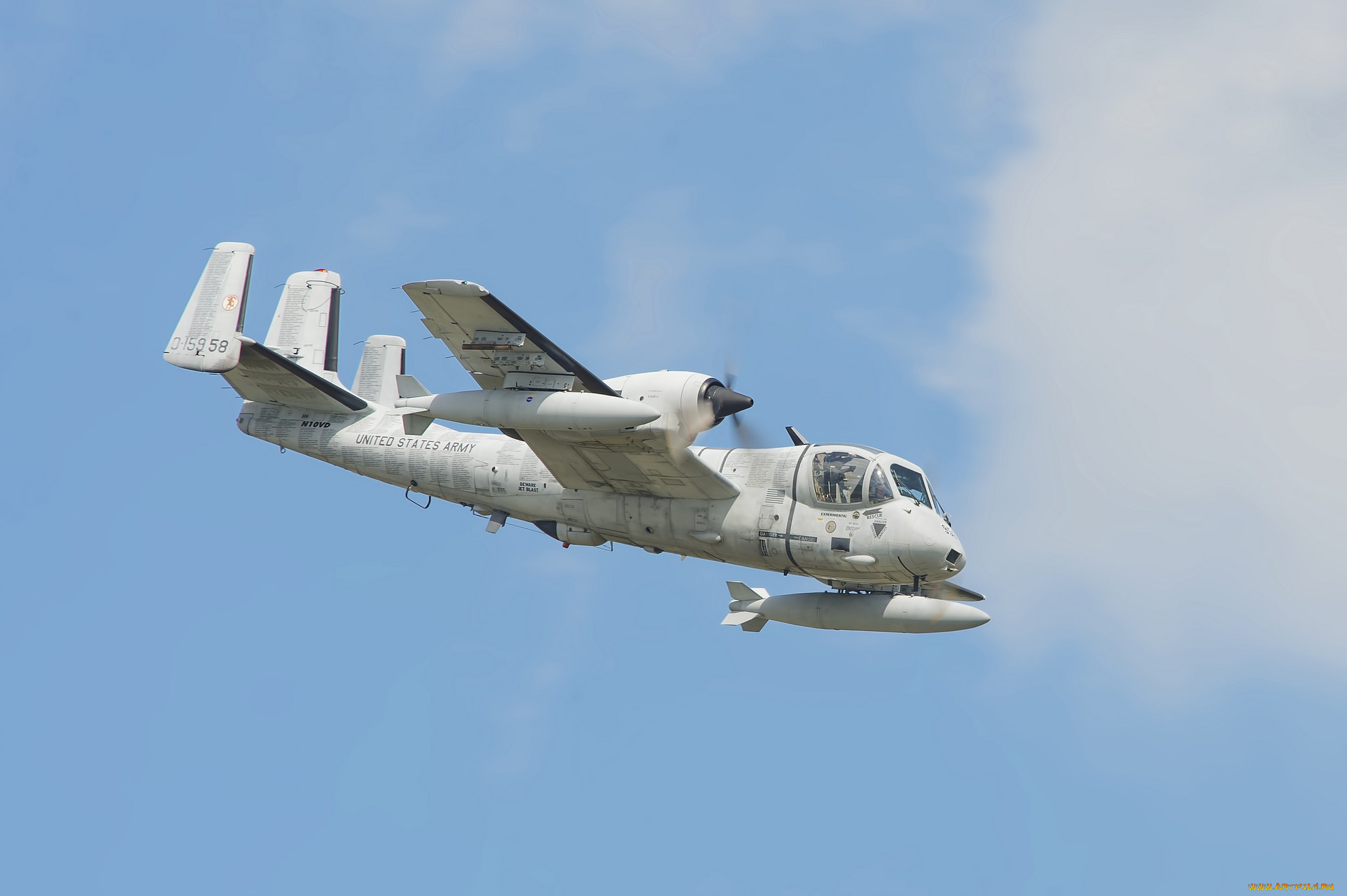 grumman ov-1 mohawk, ,  , 